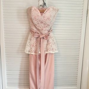 Bridesmaid dress (two pieces)